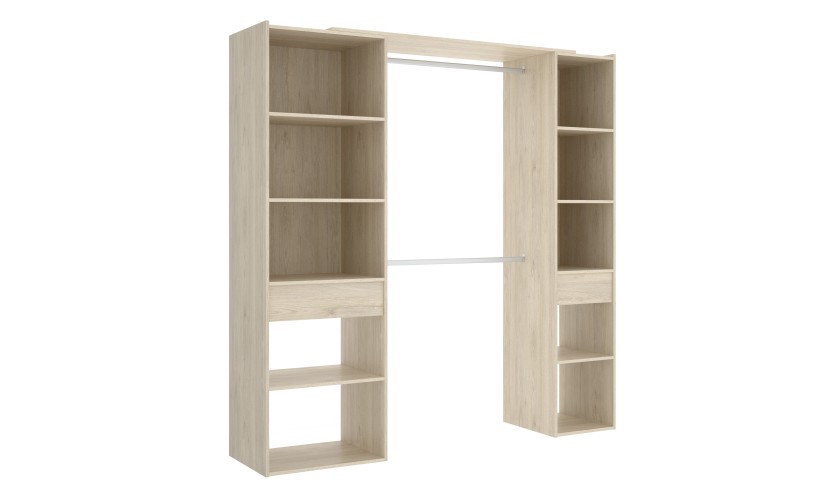 Armario Kit Vestidor Con 2 Cajones